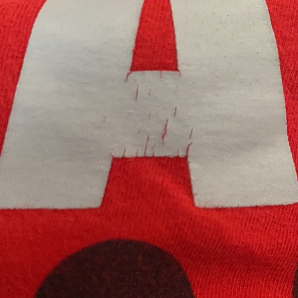 Red Nike extra-large “talk is cheap“ t-shirt. 100% cotton good condition - Picture 5 of 6